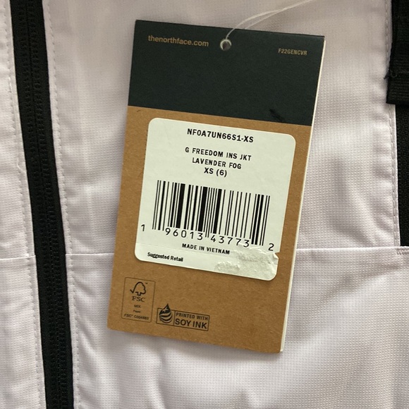 The North Face G Freedom Insulated Jacket XS (6) - Picture 3 of 5